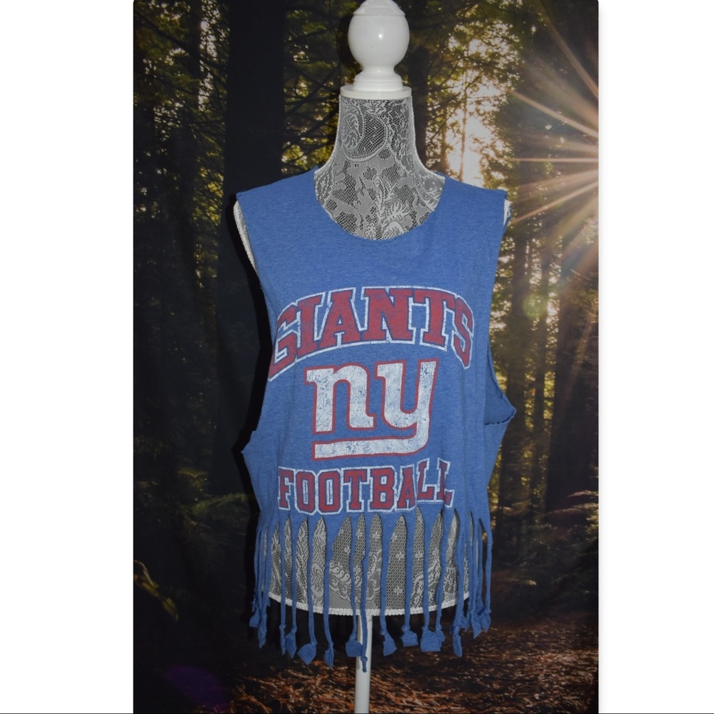 Giants Fringe Tank Top